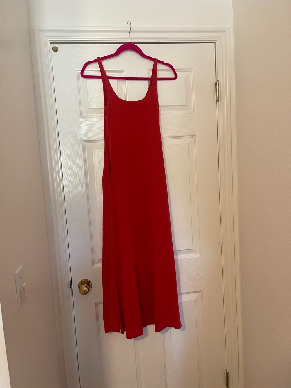 Old Navy Red Tanktop Maxi Dress